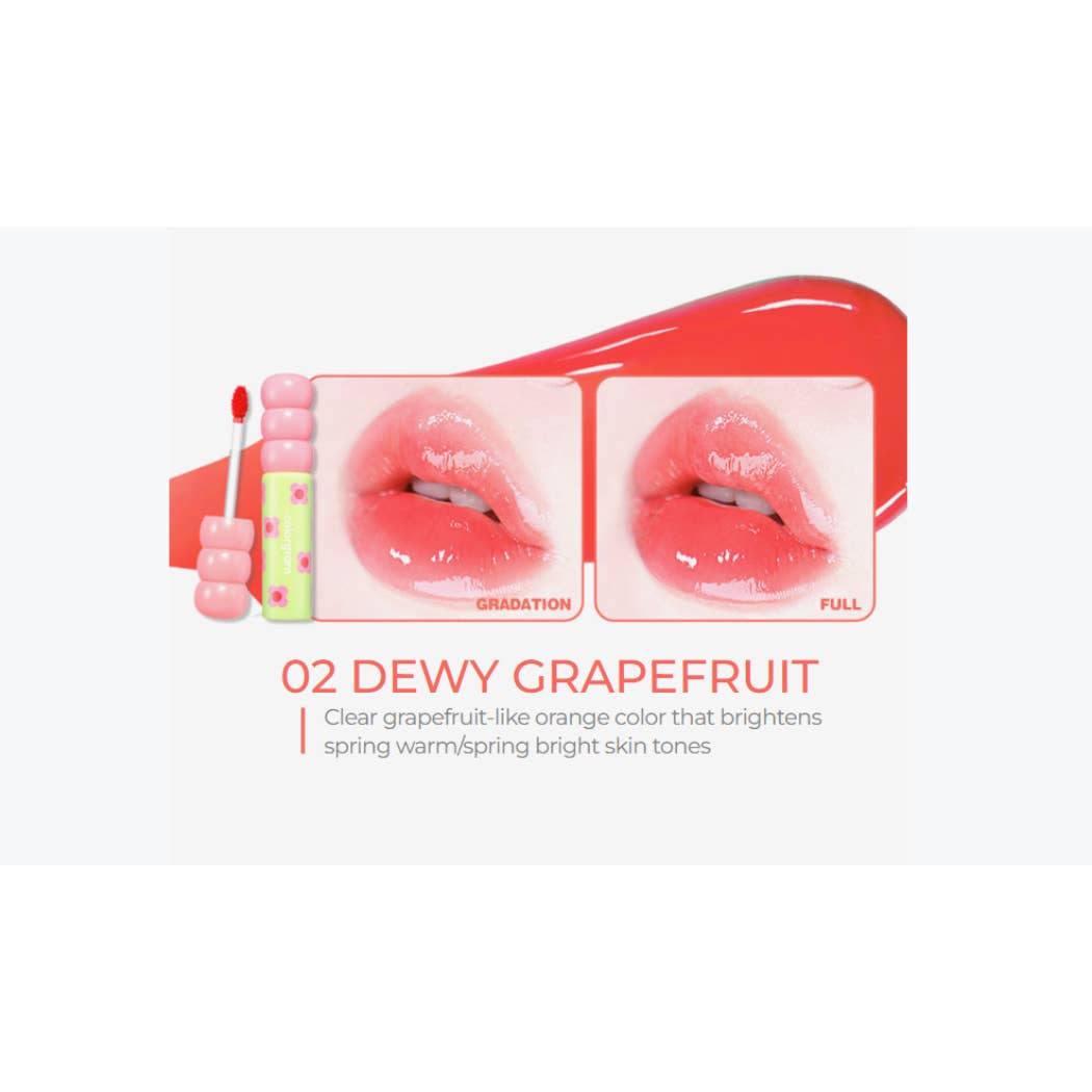 Image of COLORGRAM Fruity Glass Tint Lip Gloss